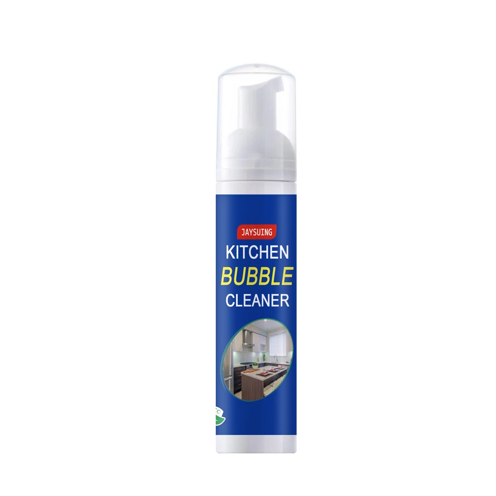 100ml Cleaning Bubble Spray Kitchen Grease Cleaner Rust Remover Home Dirt Oil Descaling Detergent Bubble Foam Clean Supplies