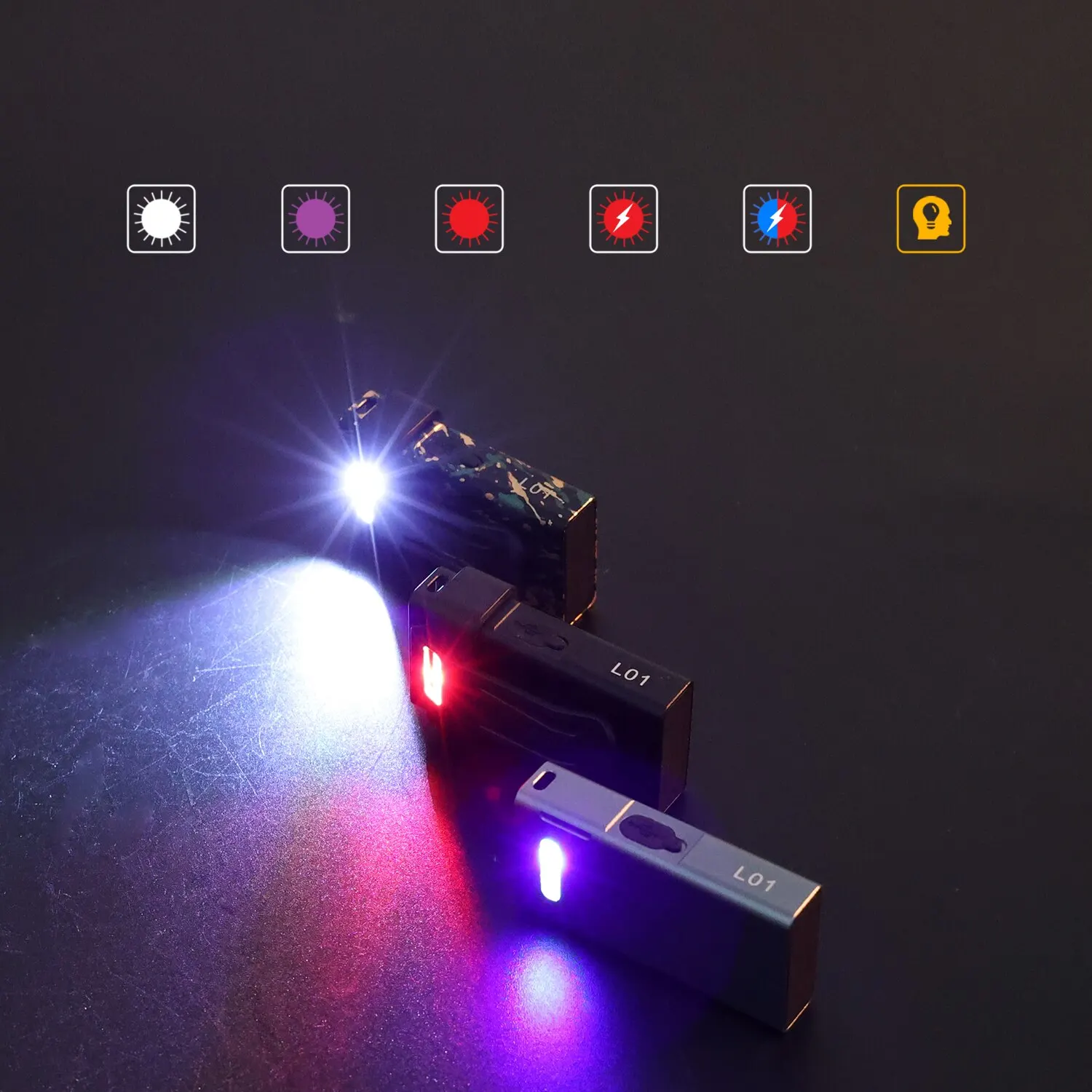APLOS L01 EDC LED  ޴ Űü ġ, C Ÿ  ۾, ڼ UV ķ ŷ  ġ
