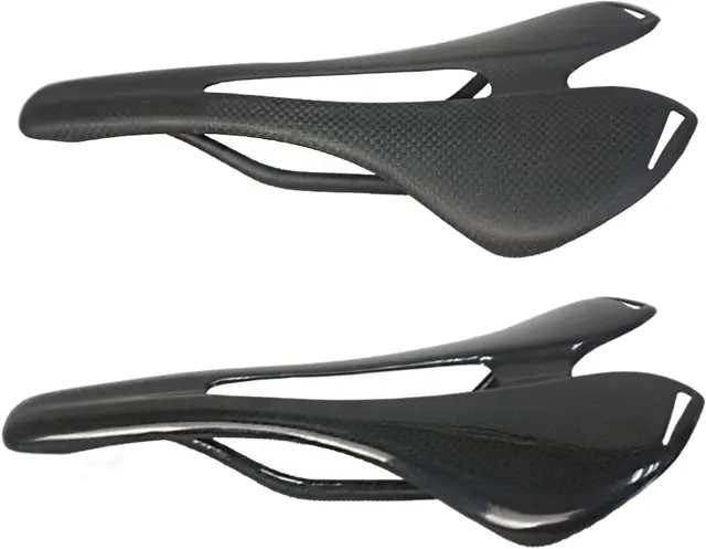 Selle de VTT entièrement en carbone Platt, accessoires de vélo de route, finition mate et brillante 3K, pièces de vélo VTT 1
