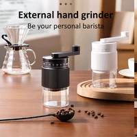 35-Gears Coffee Grinder Manual Coffee Grinder External Adjustable Professional Manual Burr Coffee Bean Grinding Machine for Home 2