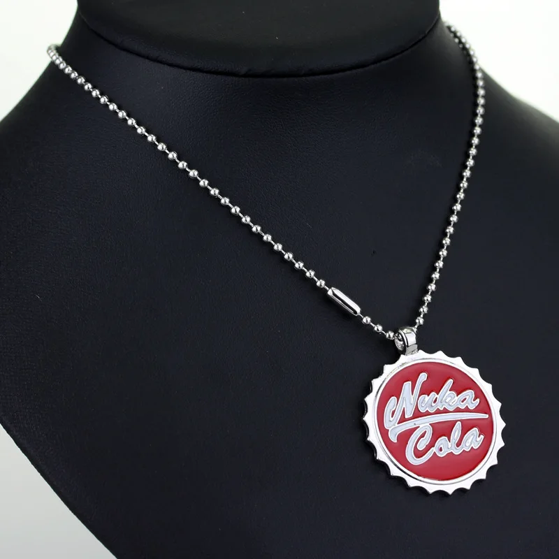 FALL Series OUT Necklace  Beverage Bottle Cap Style Pendant Necklace Everyday Wear Fashion Accessory Party Gifts 3