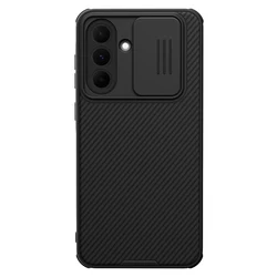 Nillkin CamShield Pro Ultra - Thin Hard Case with Camera Slide Cover and Lens Protection - Galaxy A55 5G (Camshield Black)