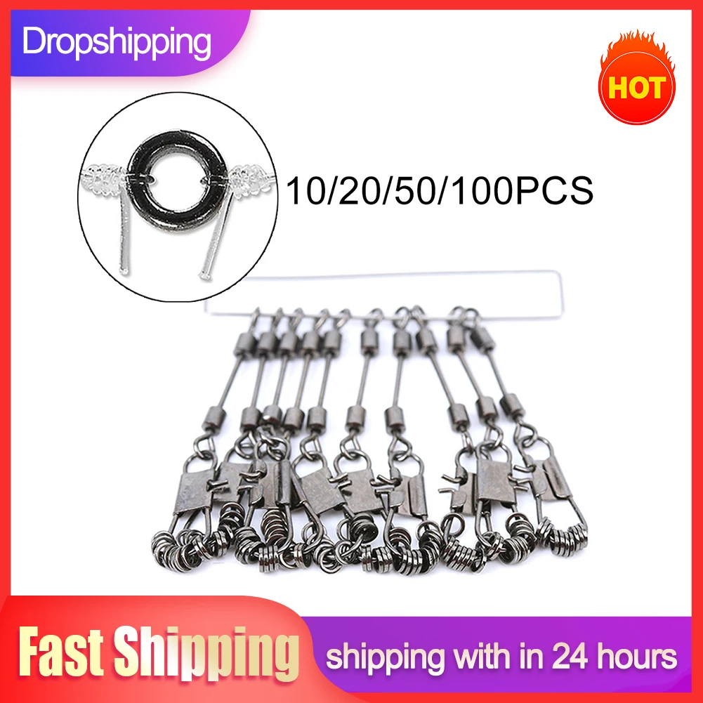 10/20/50pcs O-ring Strong Ring 2mm Fly Fishing Leader Tippet Rings Anti-Glare Fly Fishing Tackle Accessories ​Pesca Iscas portable fly fishing line tippet leader cutter clippers elastic rope line tackle abs metal fishing equipment tools accessories