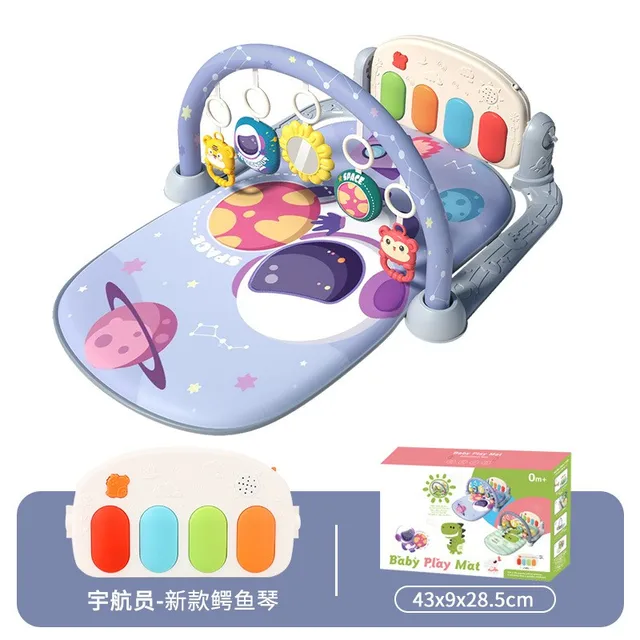 Multifunctional Children Fitness Frame Baby Floor Mat Educational Mat Crawling Blanket Infant Play Rug  Gym Crawling Game Gift 4