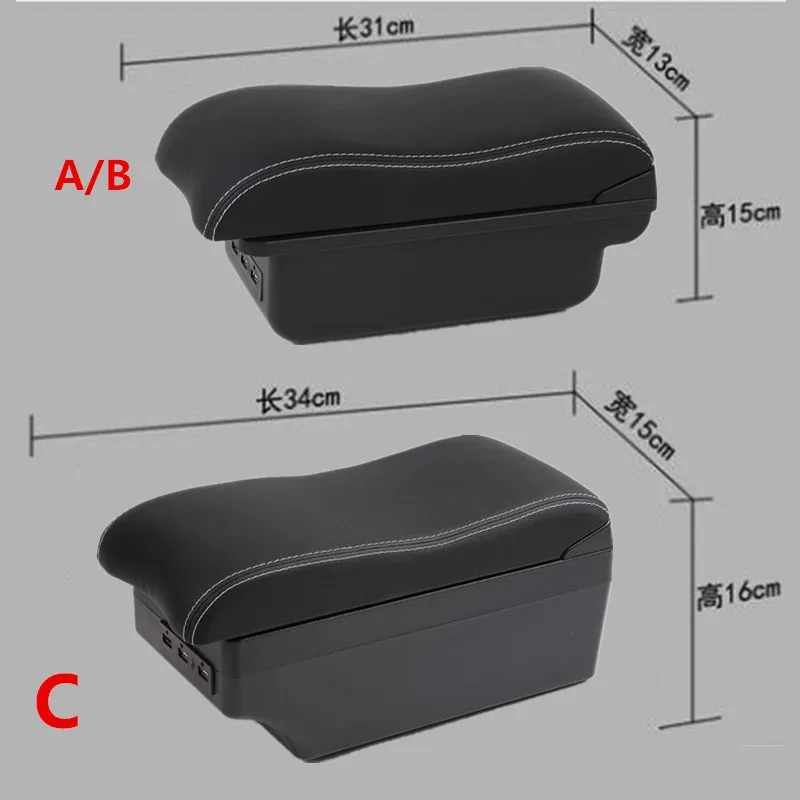 TAEEKO Ersatzteile Für VW Für Golf 4 Armlehne Box Car Interior Retrofit USB  Aschenbecher Autozubehör (Farbe : E1 9 USB): : Auto & Motorrad