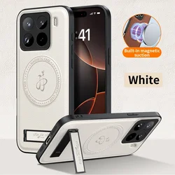 Custodia in pelle migliorata - Magnetica, Ricarica wireless, Antishock, Protezione fotocamera