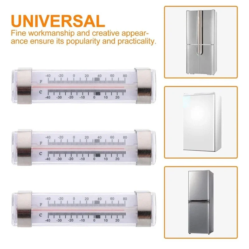1Pc Refrigerator Freezer Thermometer Freezer Measurement Tool Kitchen Tools-40C to 27C