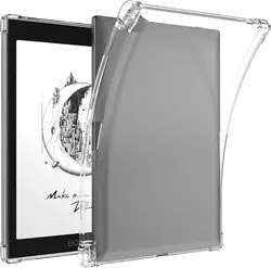 Slim Shockproof  with Airbag Corners and Pencil Holder - Clear TPU Back Cover - Onyx Boox Tab Mini C (Clear)