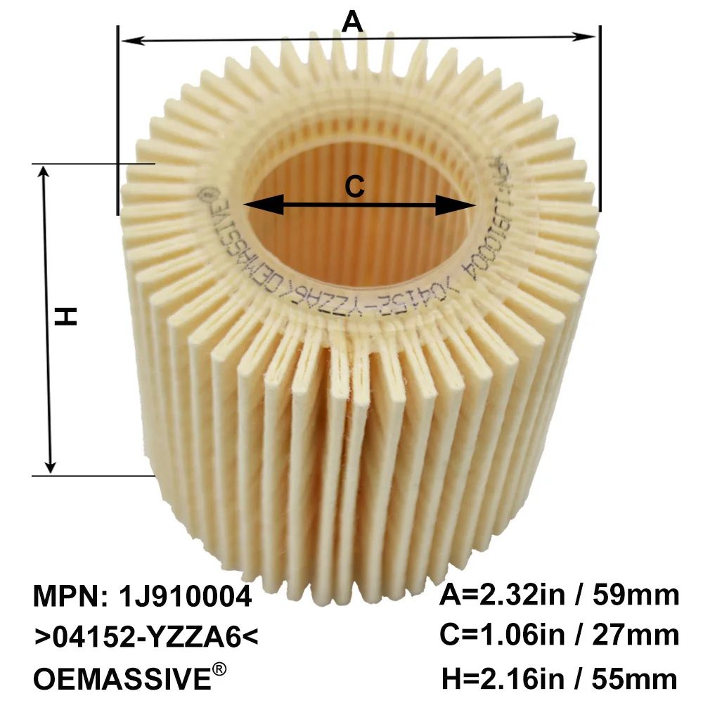 04152-YZZA6 87139-YZZ08 Combo Set Oil Engine Cabin Activated