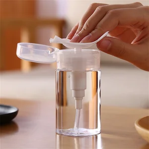 1PC Refillable Transparent Empty Bottle Plastic Portable Storage Bottle Travel Container Cosmetics Container