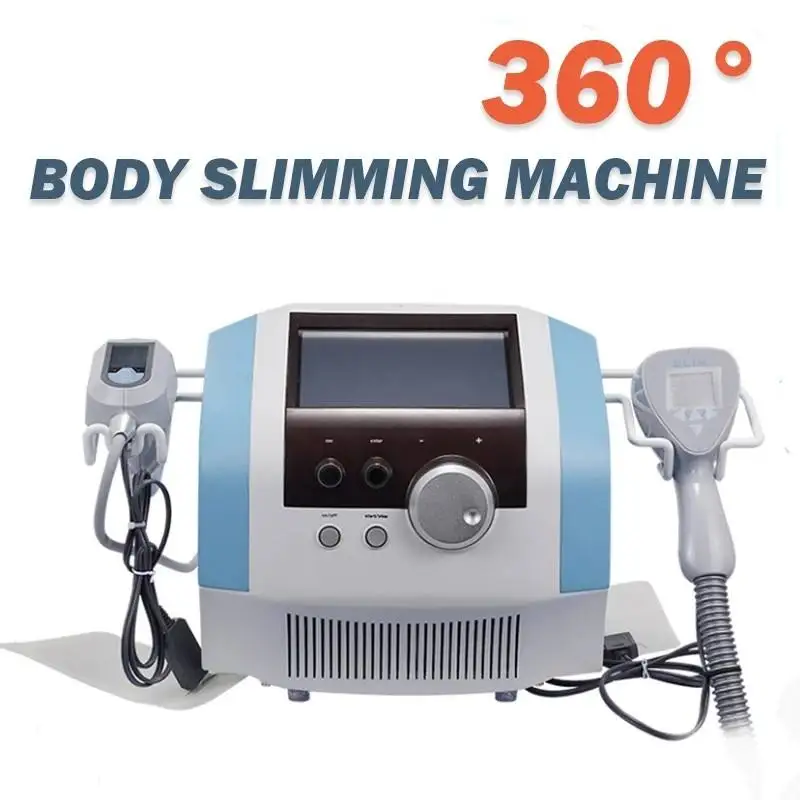2025 Portable Body Fat Removal RF Machine 2 in 1 Cellulite Treatment Machine Body Slimming Lymphatic Drainage