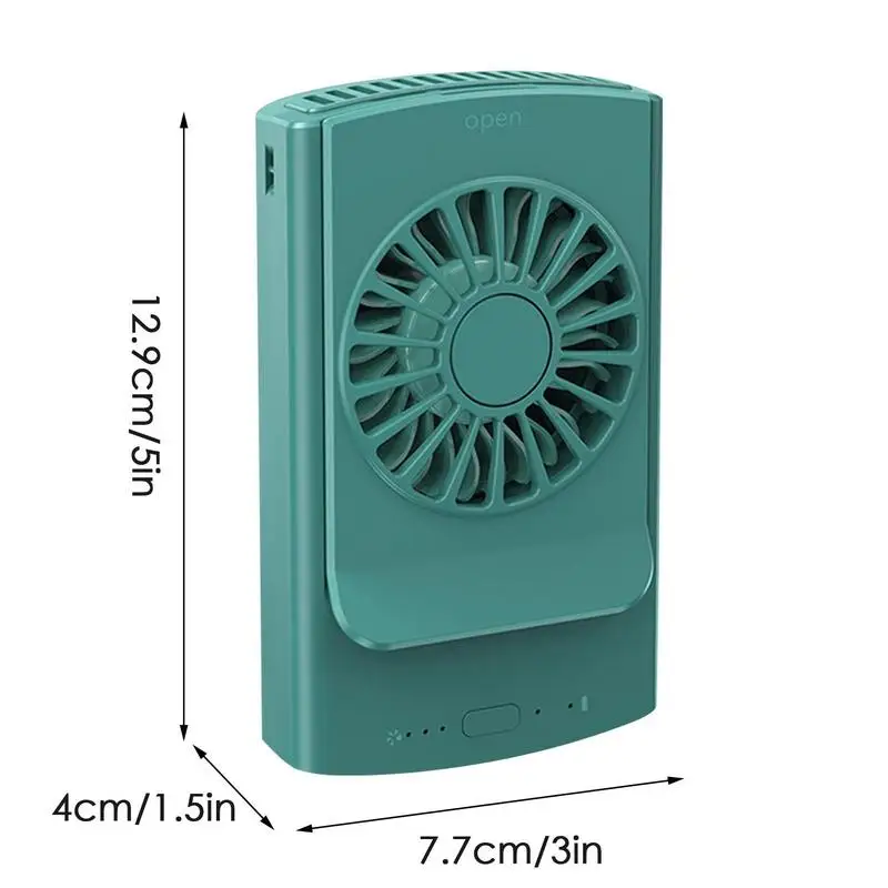 포켓 클립 선풍기 허리 선풍기 웨어러블 바디 선풍기, 4000mAh, 3 단계 속도 조절 가능, USB 충전식, 핸즈프리 사무실, 여름 냉방