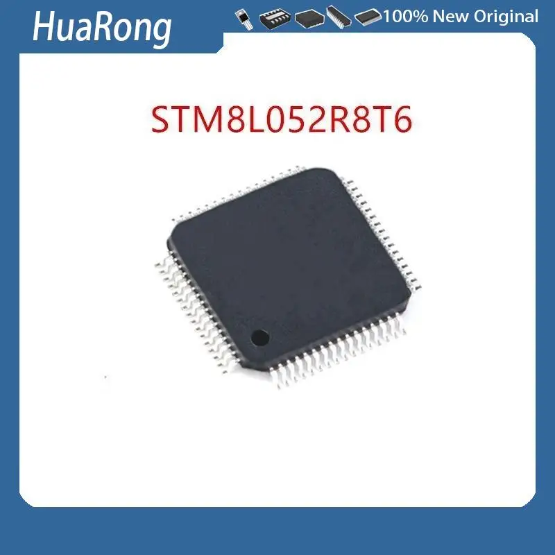 

New 50PCS-100PCS/LOT STM8L052R8T6 STM8L052 8L052R8T6 STM8L052R8 052R8T6 TQFP64