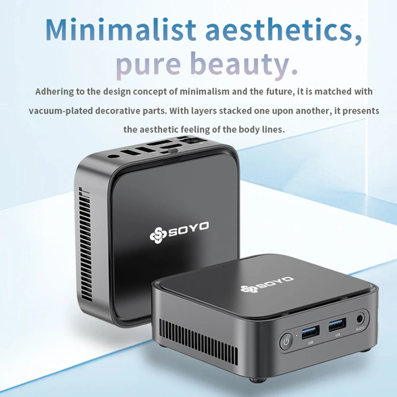 SOYO M4 PLUS2 ミニPC Intel Alder Lake N150 Windows 11 Pro搭載 ミニ