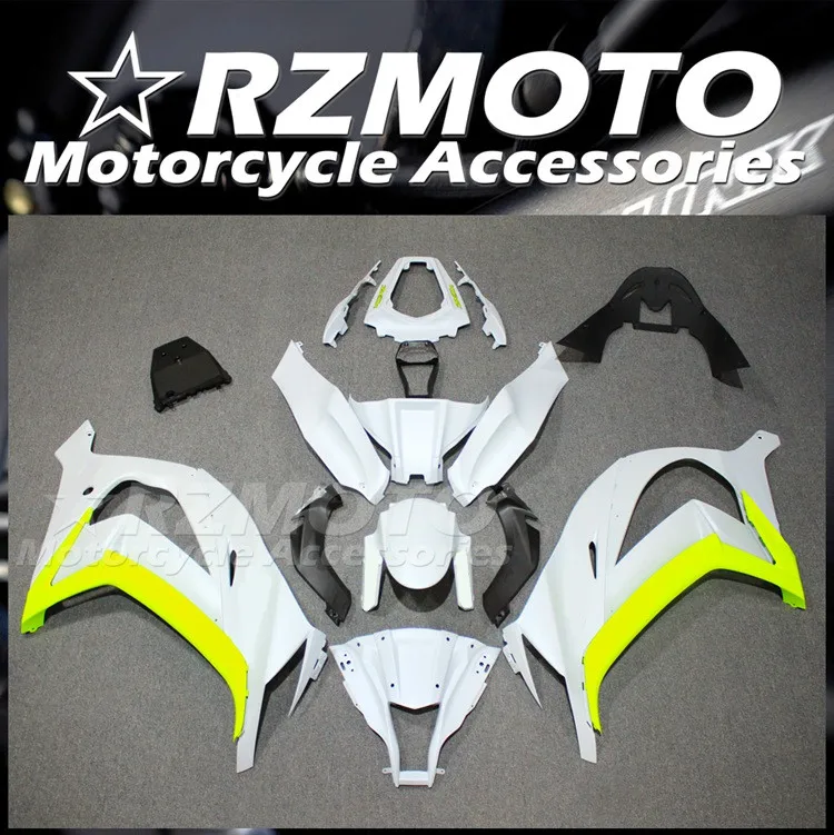 

4Gifts New ABS Motor Fairings Kit Fit For Kawasaki ZX10R 2011 2012 2013 2014 2015 11 12 13 14 15 Bodywork Set Custom Yellow