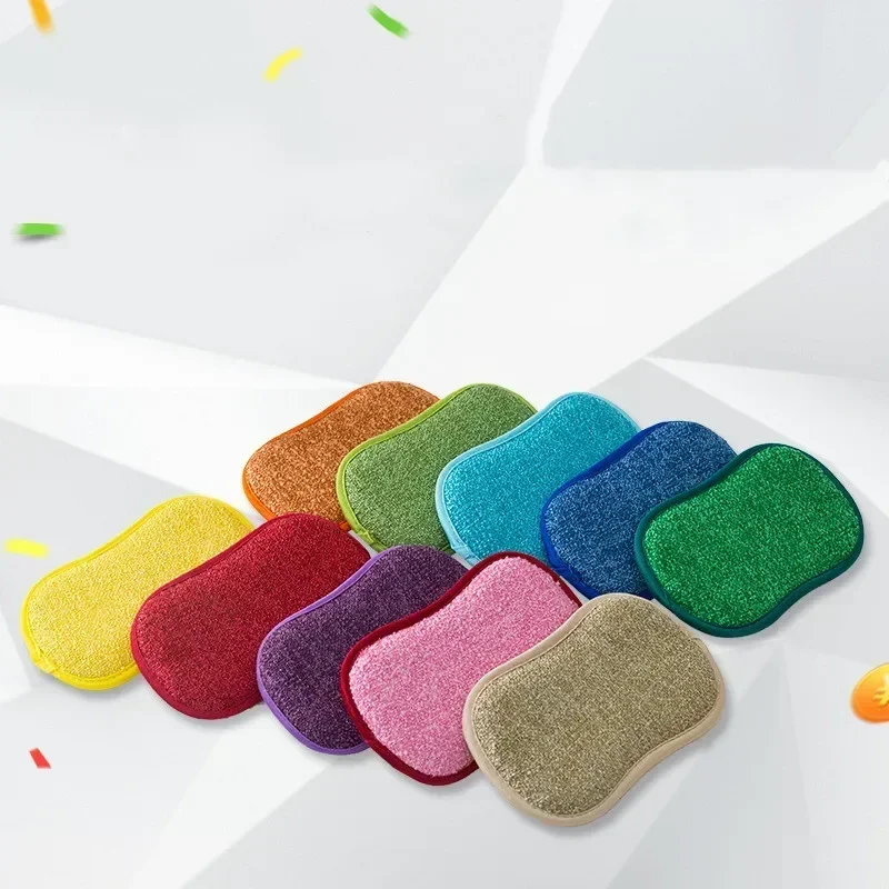 5 Piece Soft Scrubbing Sponge Cleaning Brush Set