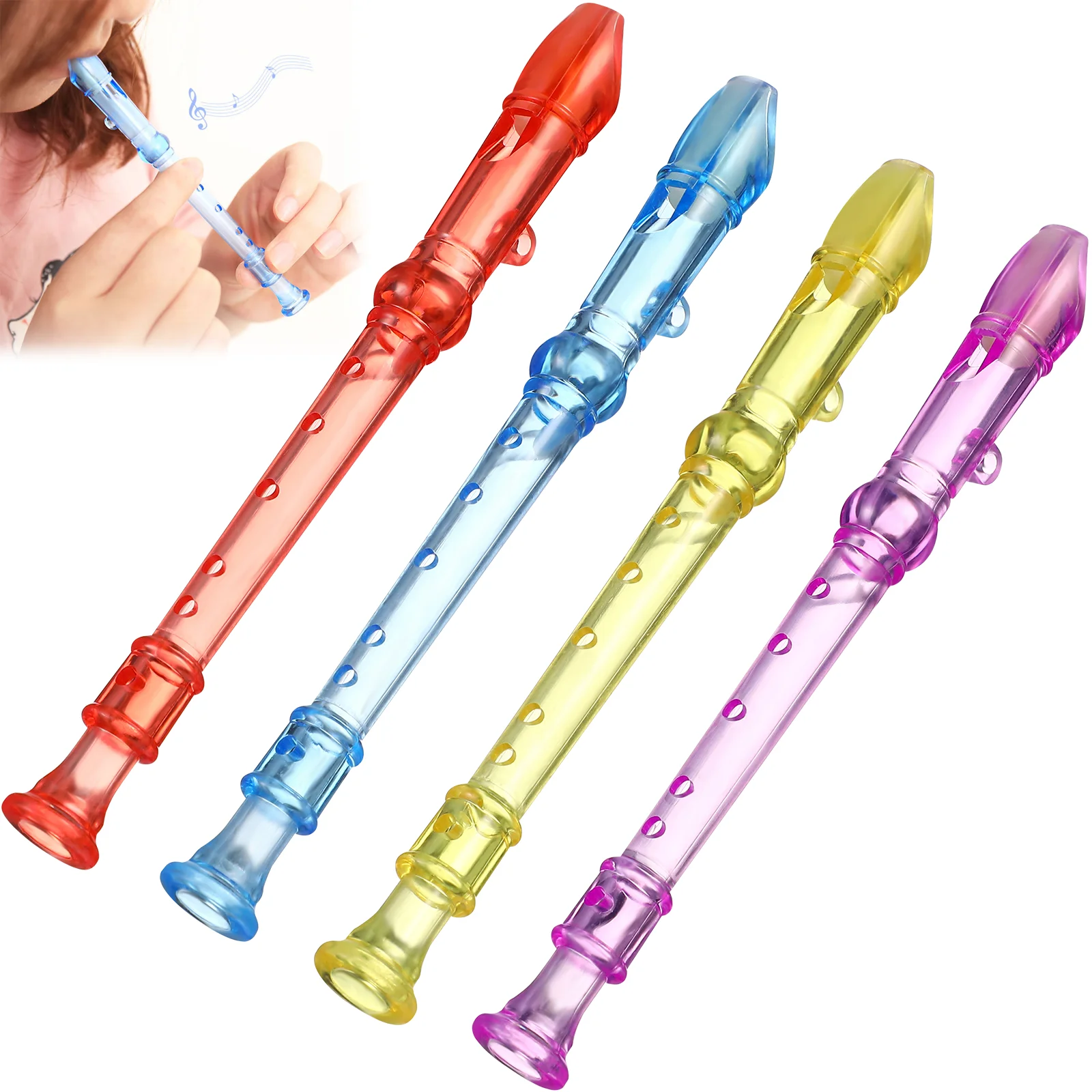 

12 Pcs Soprano Recorder for Kids Musical Instrument Instruments Flute Recorders