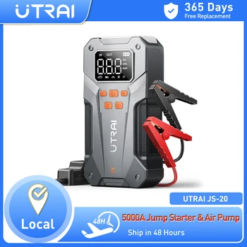 Avviatore di emergenza UTRAI 5000A 150PSI con compressore d'aria per tutti i motori a gas e diesel da 10,0 litri Dispositivo di avviamento per auto ﻿
