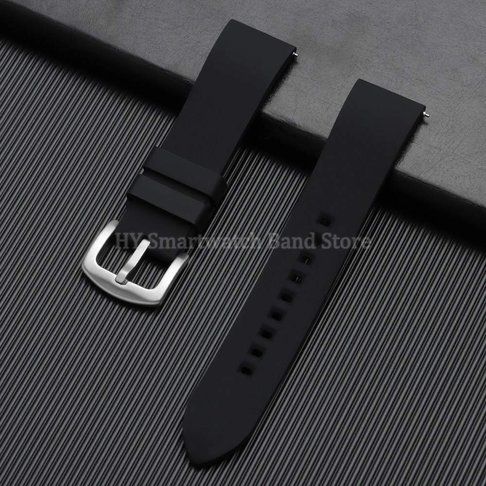 Silicone Waterproof Quick Release Watch Strap - Multiple Sizes Available
