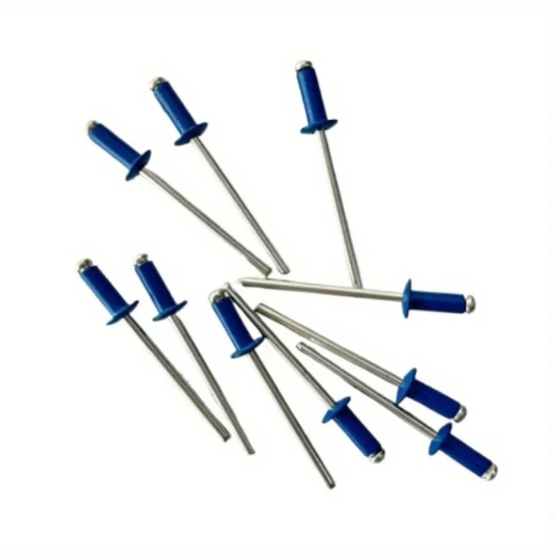 Rivets And Fasteners 50PCS RAL5010 Blue Painted
