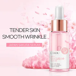 LAIKOU Serum Japan Sakura Essence Balance Grease Hyaluronic Acid Pure Brightening Rejuvenation Skin Care Face Serum
