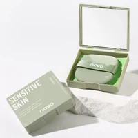 100 Sheets Portable Face Oil Absorbing Paper With Mirror Case Beauty Woman Facial Care Paper Absorbs Facial Fat Beauty 1