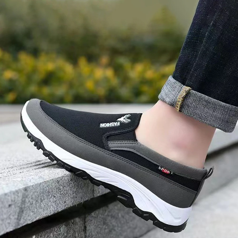 Men Penny Boat Shoes Sports Shoes Flat Orthopedic Travel Plimsolls Non-Slip Comfortable for Outdoor Activity Hiking Walking