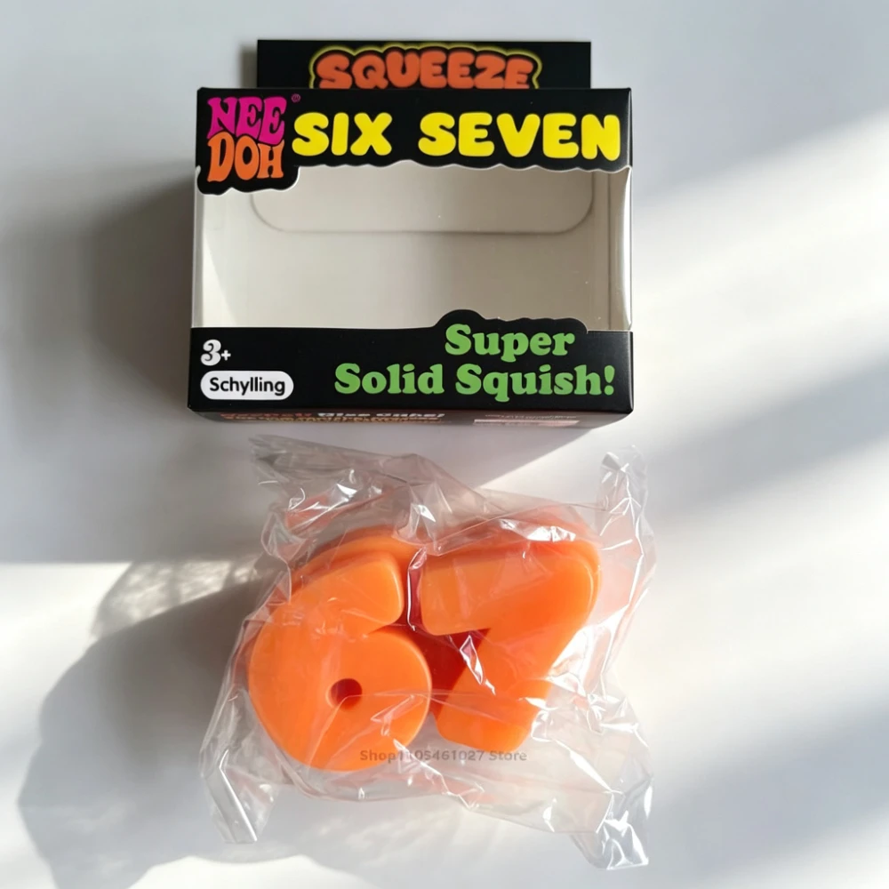 NeeDoh Squeeze Toy: Soft Stress Relief Sensory Fidget and Relaxation Hand Squeezer