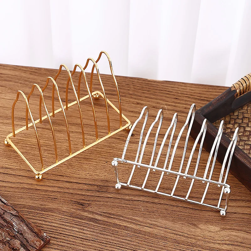 

European style iron art plates, household kitchen display shelves, storage racks, drainage plates, Western food plate racks