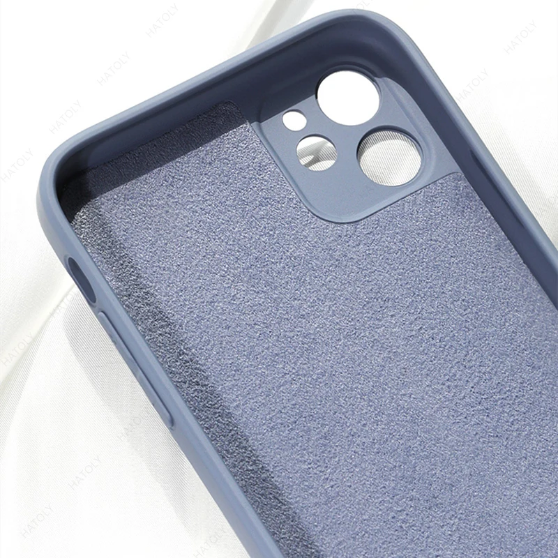 Stylish Liquid Silicone Protective Phone Case - Back Cover Sleeve