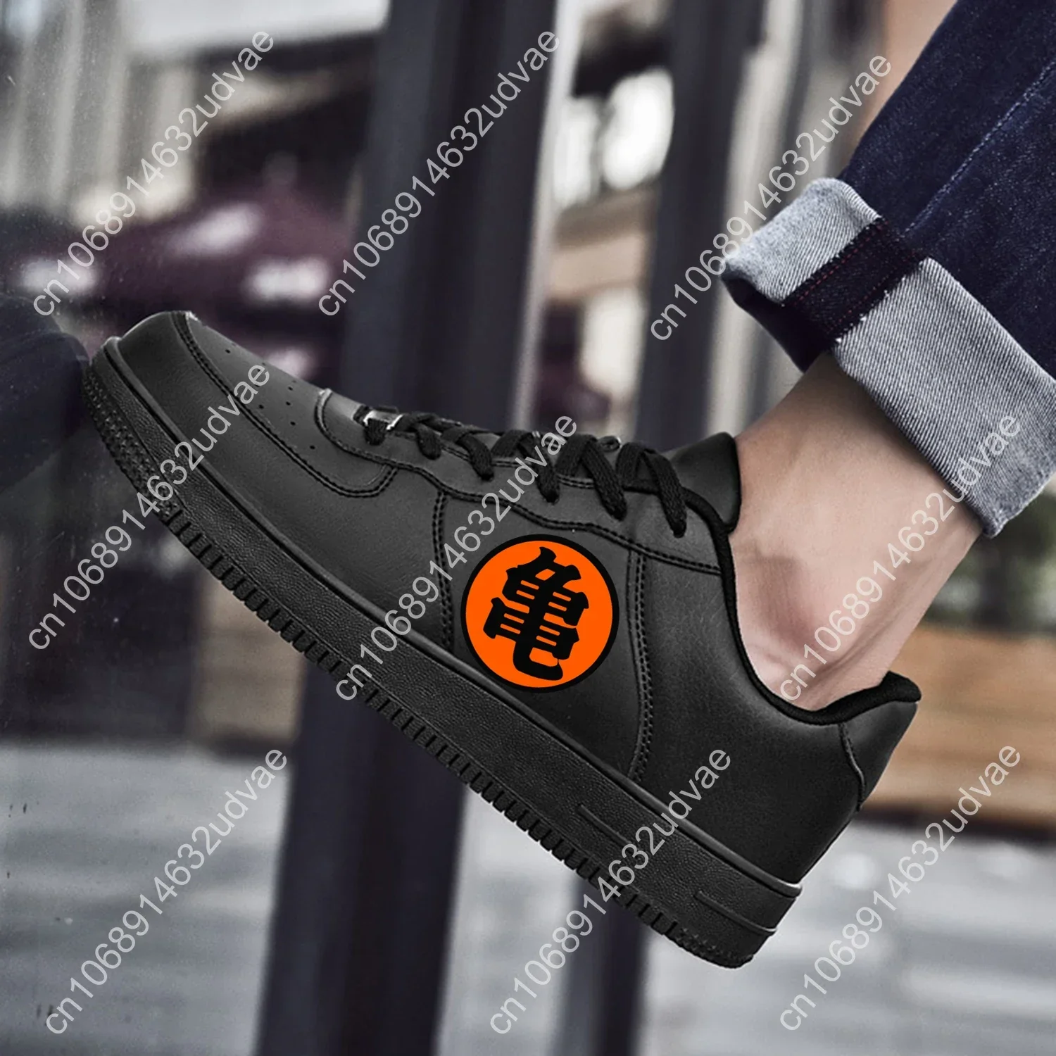 Dragon Master Goku Logo Shoes AF Basketball Men Women Sports Running High Quality Flats Force Sneakers Lace Up Mesh Custom Shoe