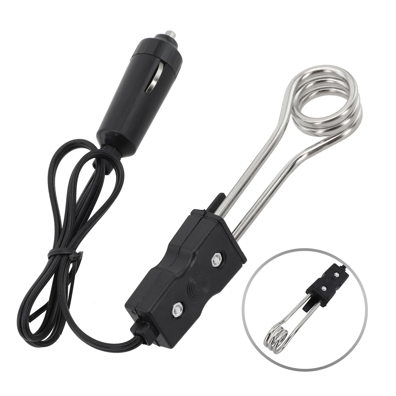 Car Immersion Heater For Warming Liquids 12V 120W Car Auto Cup Mug Water Heater Element Kettle Tea Coffee Soup For Outdoor