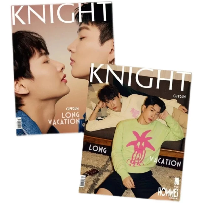 

[pre sale]Thai bl star OFFGUN KNIGHT Magazine 2023.8 Package Magazine+Small Card