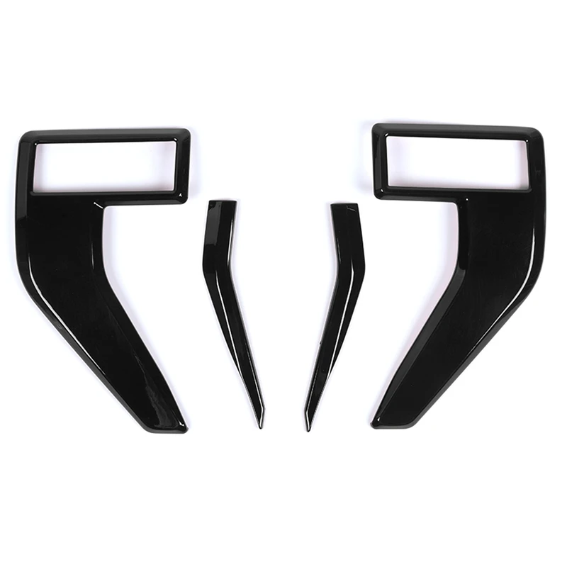 

Car Side Vent Fender Badge Emblem Cover Trims Decorative For Ford F150 F-150 2021 2022 Accessories