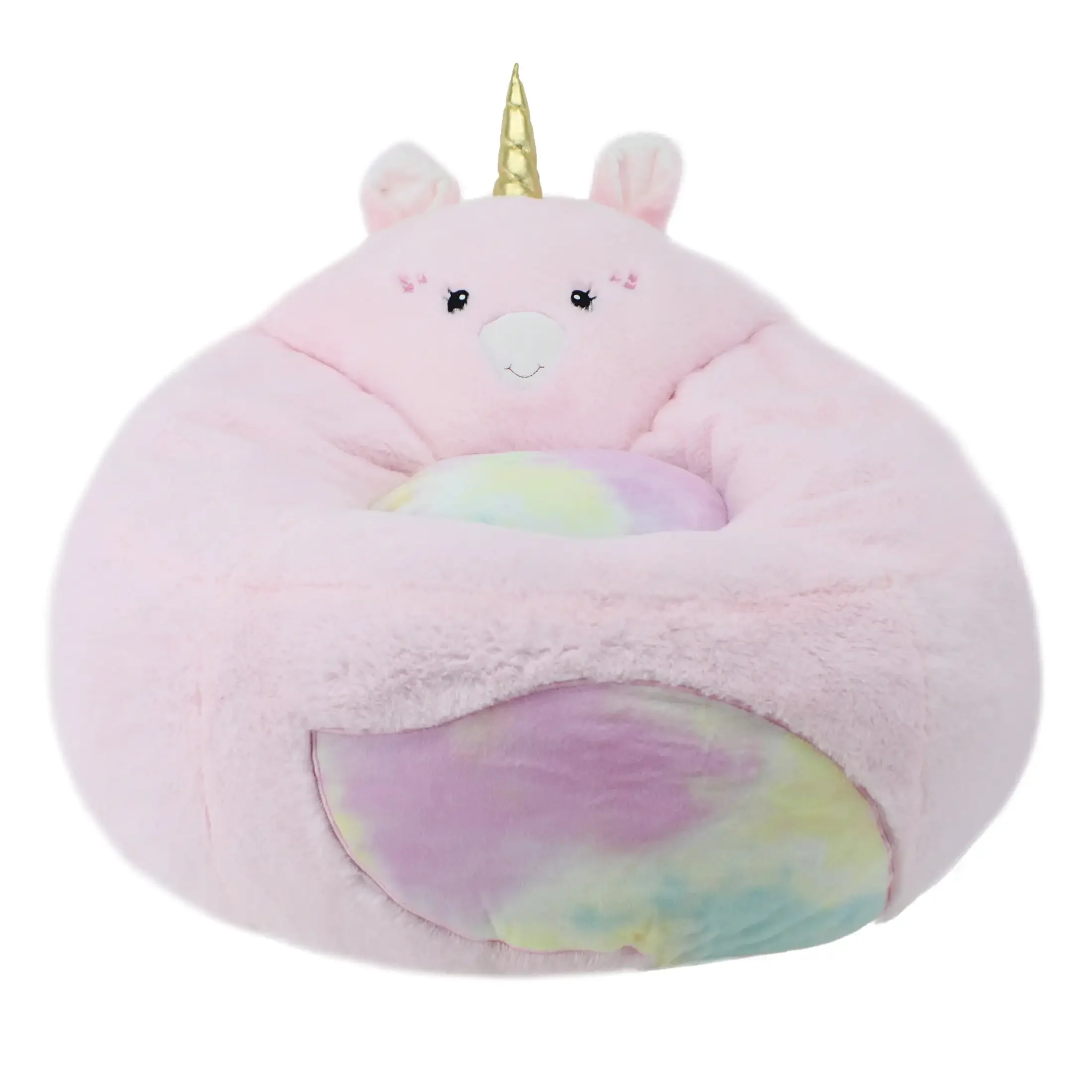 

Kids, Soft Plush Unicorn Bean Bag Chair, Kids, 2.25 ft, Pink