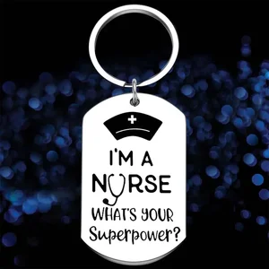 New Nurse's Day Gift Keychain Pendant I Am Nurse Key Chains Doctor Birthday Gift