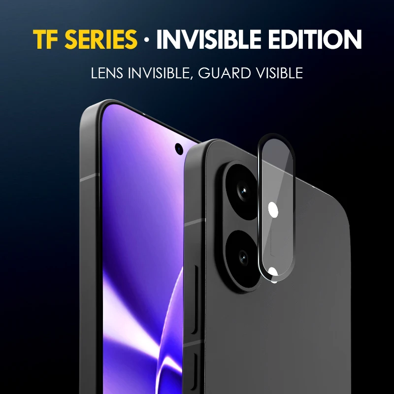 Lereach Self-Locating Tempered Glass Camera Lens Protector - Anti-Scratch, High-Transparency
