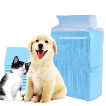 Super Absorbent Pet Diaper Dog Training Pee Pads Disposable Thickened Nappy Pads For Cats Dog Diapers Cage Mat Pet Supplies 2