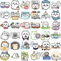 60/100pcs Cute Chiikawa Stickers Cartoon Kawaii Anime Decals For Kids Laptop Luggage Scrapbook Water Bottle Stickers Kids Toys 2