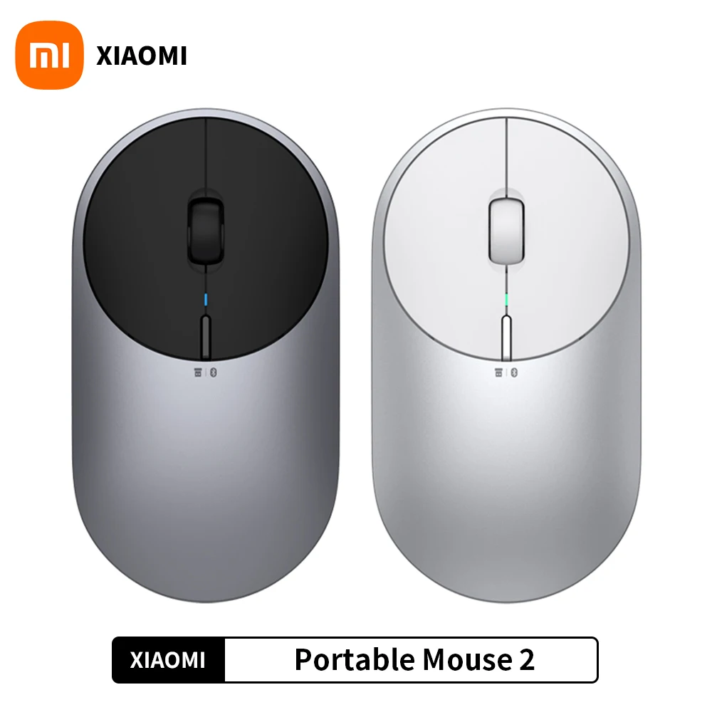 Newest-Xiaomi-Mi-Portable-Mouse-2-4-DPI-4000-2400-1800-1200-Bluetooth ...