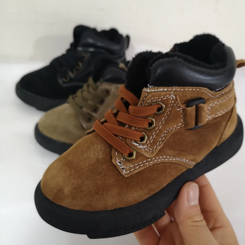 Sneakers Boots Shoes For Boys Girls 12-16cm baby shoes baby boots winter snow boots