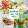 Seed Sprouting Jar Kit With 2 Wide Mouth Mason Jars Bean Sprouts Growing Kit Growing Jar With Mesh Screen Lids 2