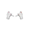 925 Sterling Silver Butterfly Cat Kitty Unicorn Flower Dog Paw Hoop Earring Girl Women Child Baby Daughter Wife Birthday Brincos 2