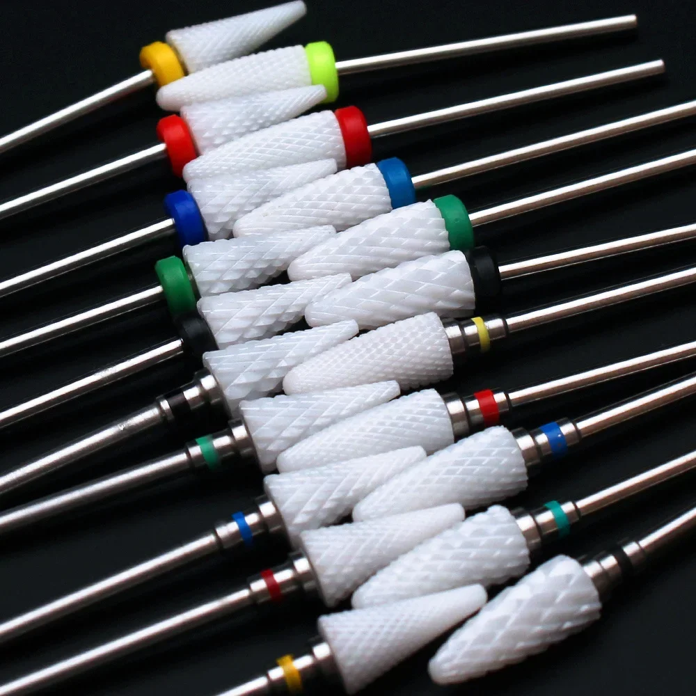 Nail Drill Bit 1pc Ceramic For Electric Manicure Machine