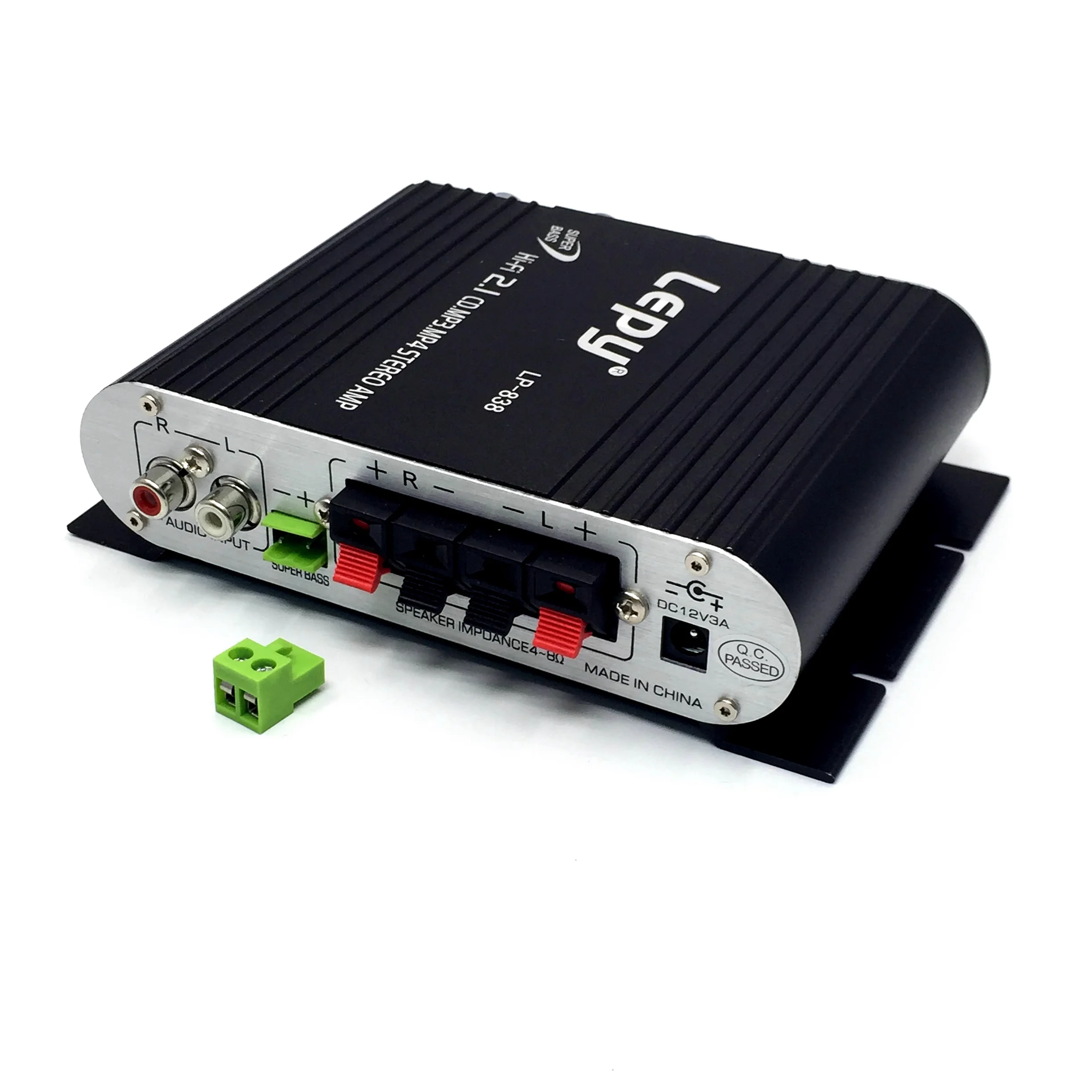 Lepy lp-838 블루투스 서브우퍼 앰프, 2.1 채널 미니