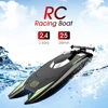 RC Boat 2.4GHz Remote Control Electric Boat 25KM/H High Speed Ship RC Jet Speedboat Suitcase for Lakes & Pools 4