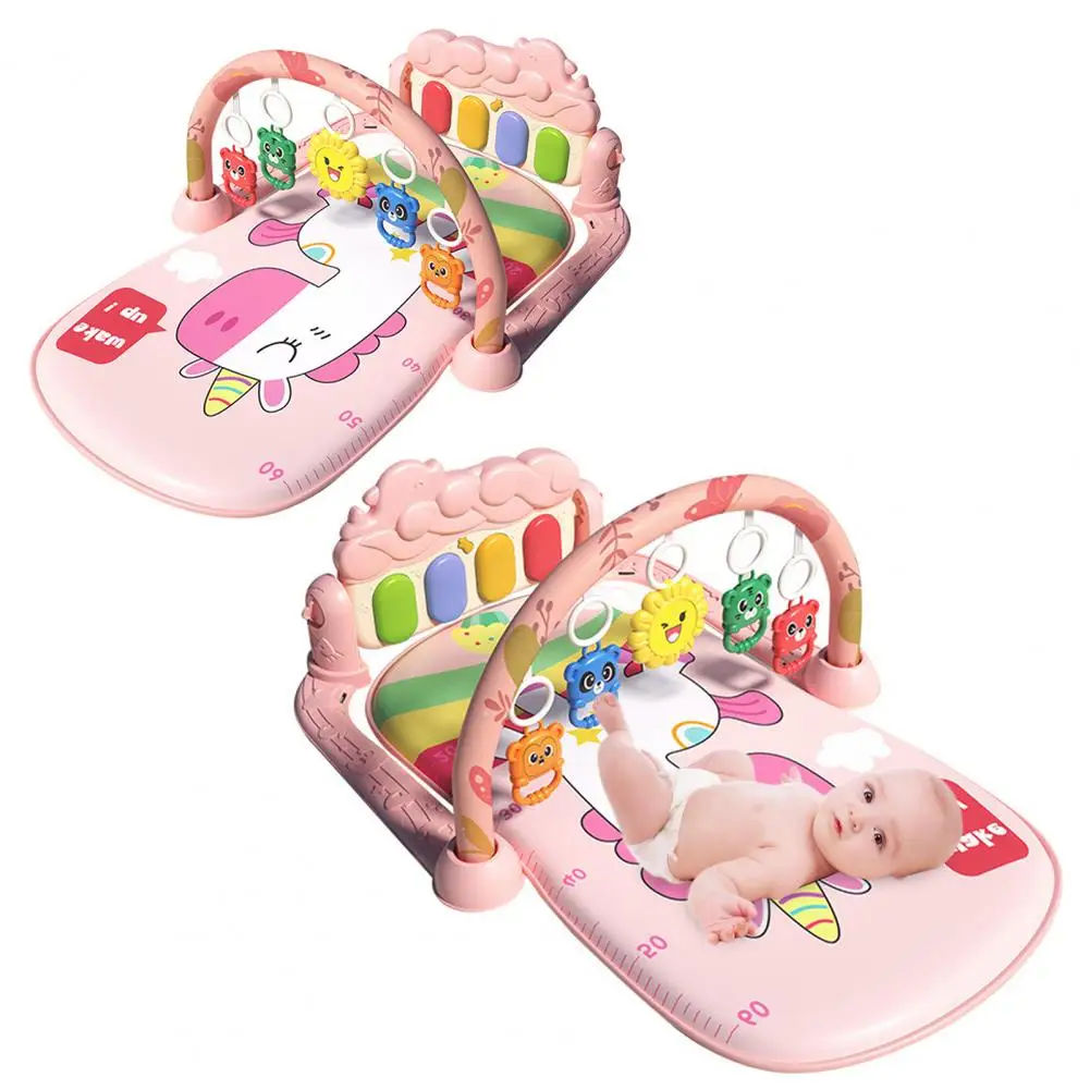 Baby Play Mat with Piano Development Play Mat Baby Gym with Piano Tummy Time for Infants for Toddlers Newborns