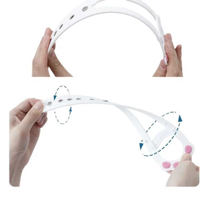 Adjustable Elastic Cat Door Holder Latch Punch-Free Gate Lock Keep Cat Dog Out from Entering Door Holder Latch Pet Supplies cat door pet door