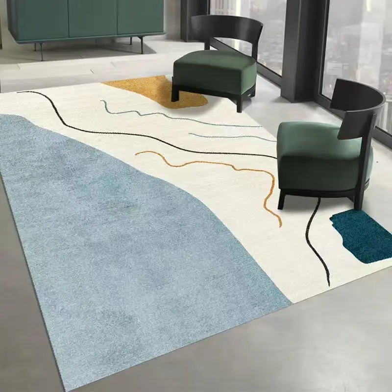 Nordic Sofa Bedroom Decor Carpet Household Washable Non-slip Mat Rugs and Carpets for Home Living Room Decoration Area Rug Large 4