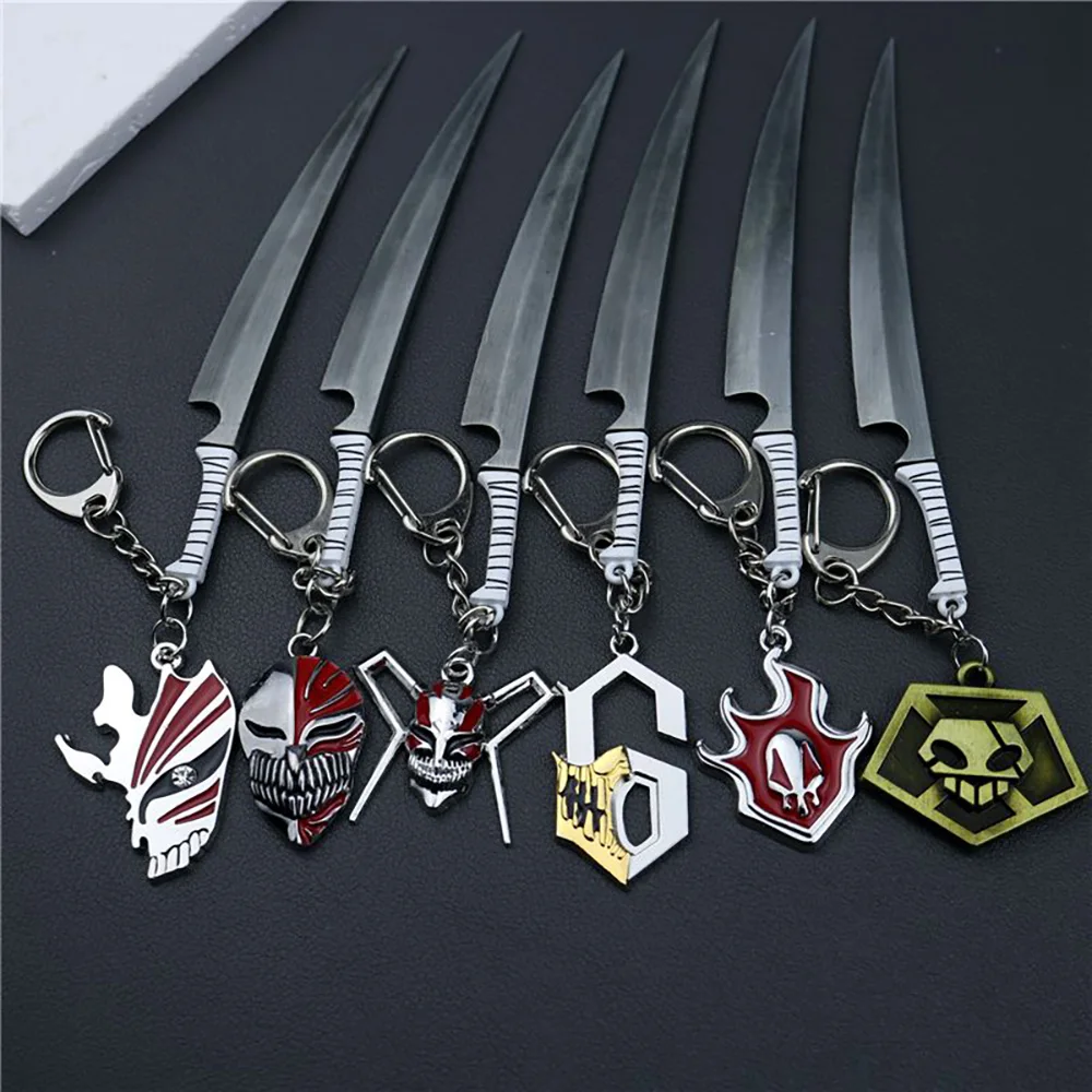 12cm mini lixívia sem cortes espada chaveiro anime periféricos